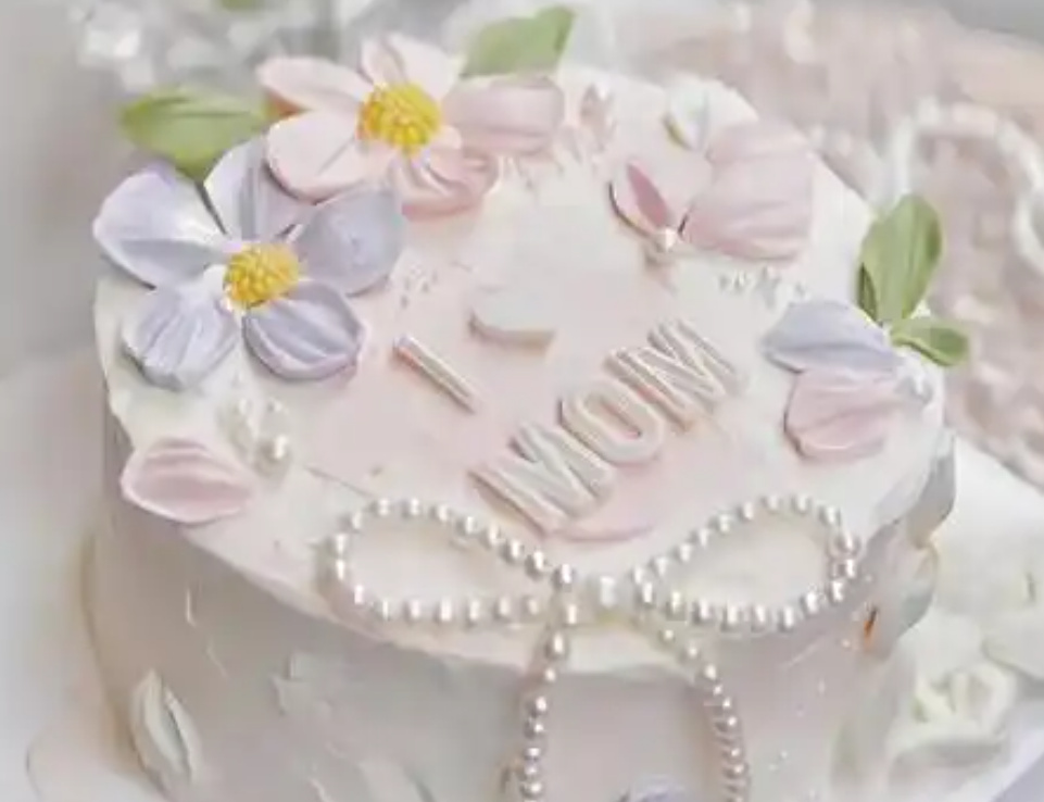 巴克斯蛋糕:古早蛋糕的花纹怎么做